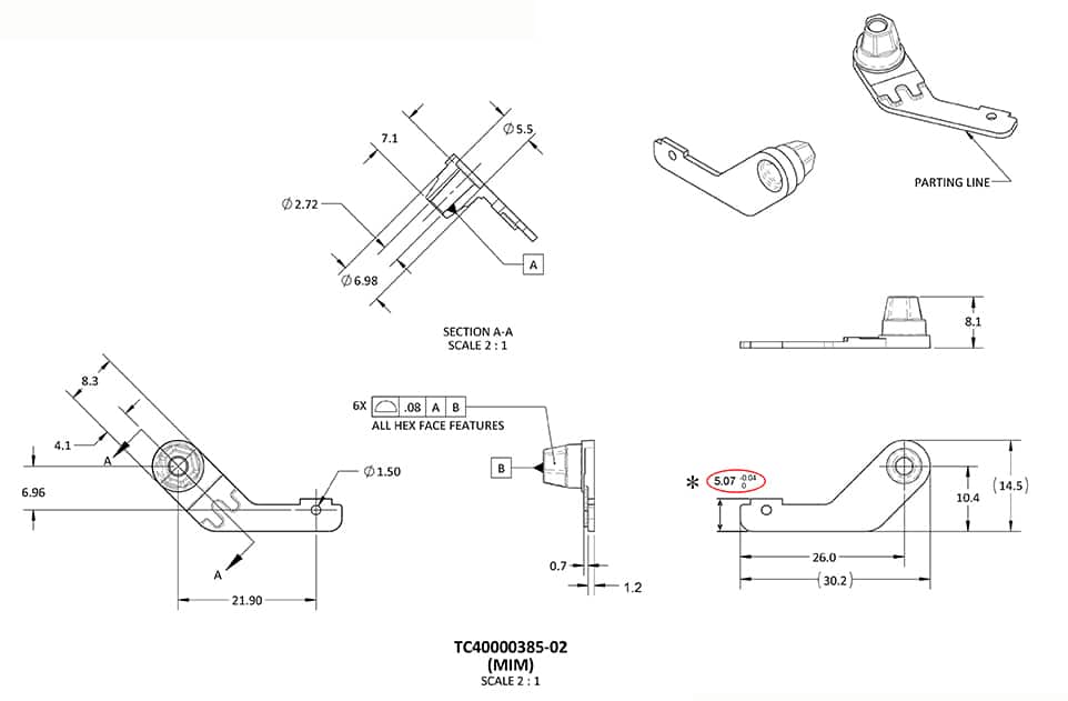 Deka case 2D design