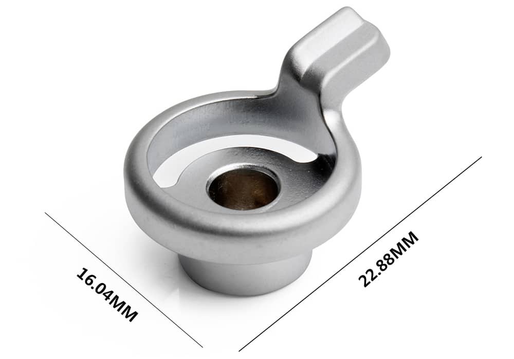 Metal housing parts