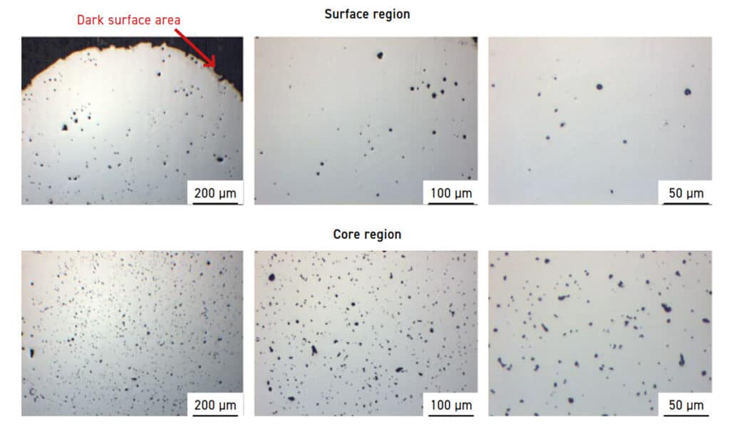 SEM of F75 sintering